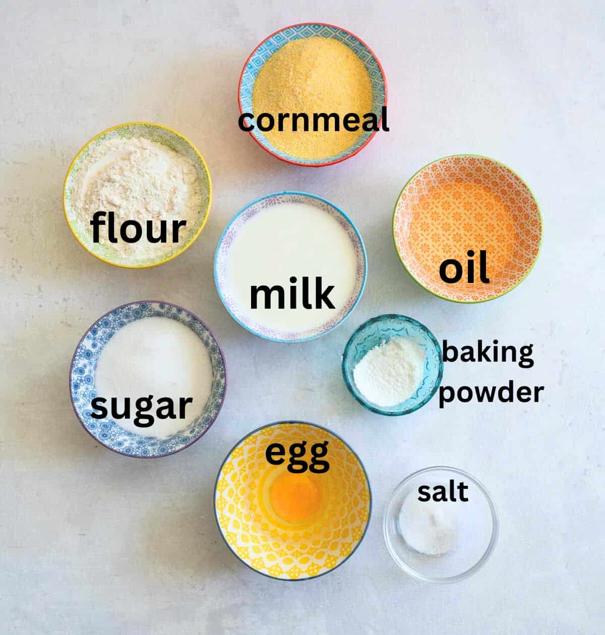 ingredients in cornbread
